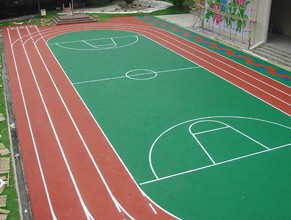 金色未來幼兒園塑膠運動場