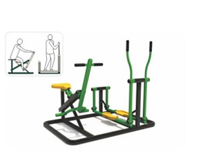 騎馬機、漫步機組合